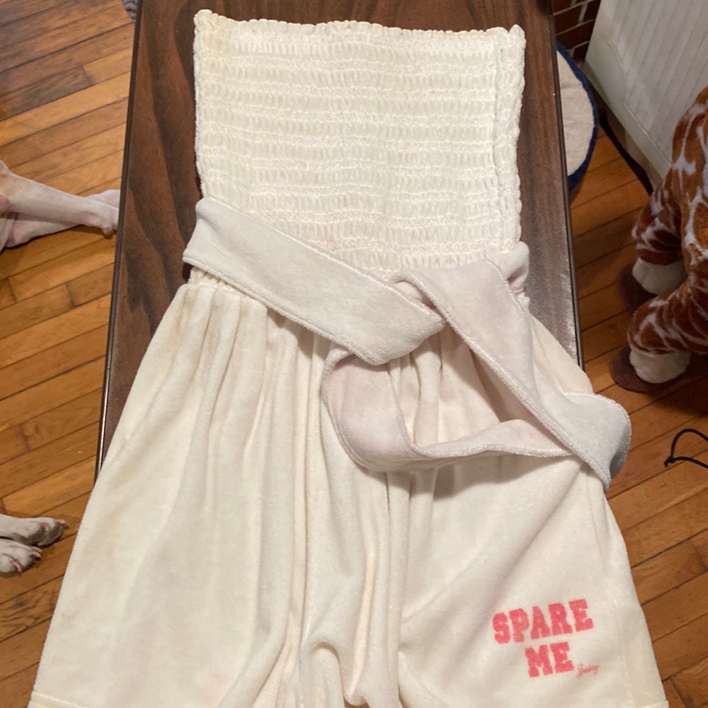 Juicy couture beach cover up with shorts
